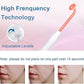 Appareil Haute Fréquence avec 4 Rouge Neon, Haute Fréquence Portable Outils de Beauté Faciale Visage Baguette pour Réduire Les Rides, Les Yeux Gonflés, Les Cernes, La Perte de Cheveux